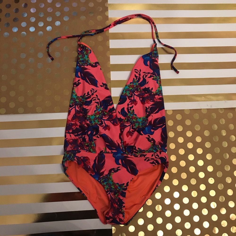 Forever 21 floral monokini